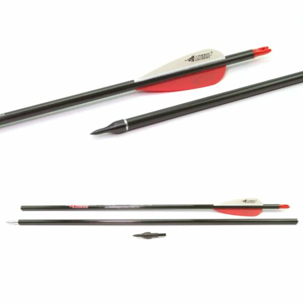 30 Slingbow Pfeil zweiteilig zerlegbar