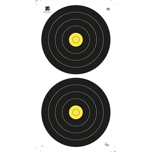 World Archery vertikale Zielscheibenauflage 40cm 2-Spot