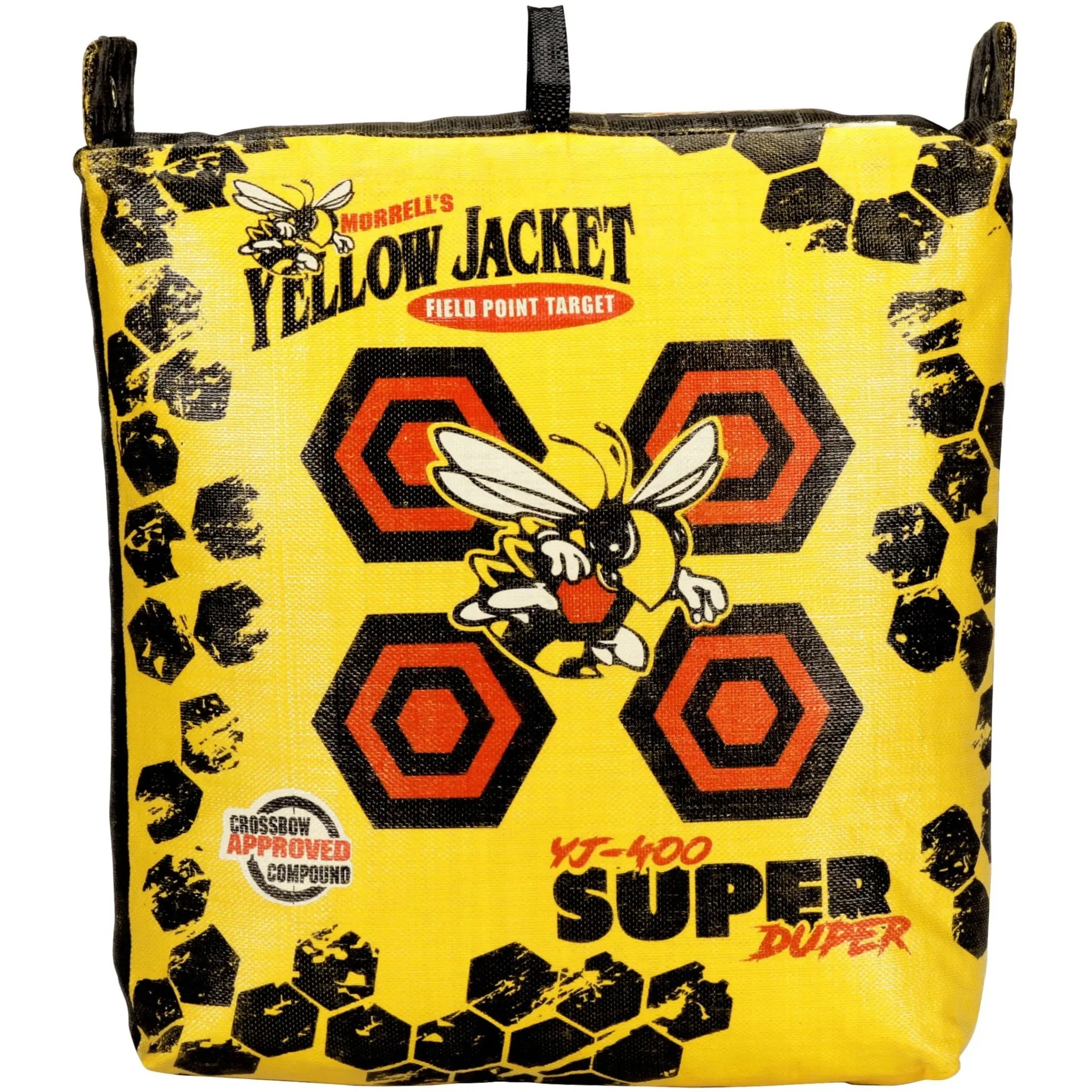 MorrellSuperDuper01 | Slingshots Switzerland Morrell YJ 400 Yellow Jacket Super Duper Target