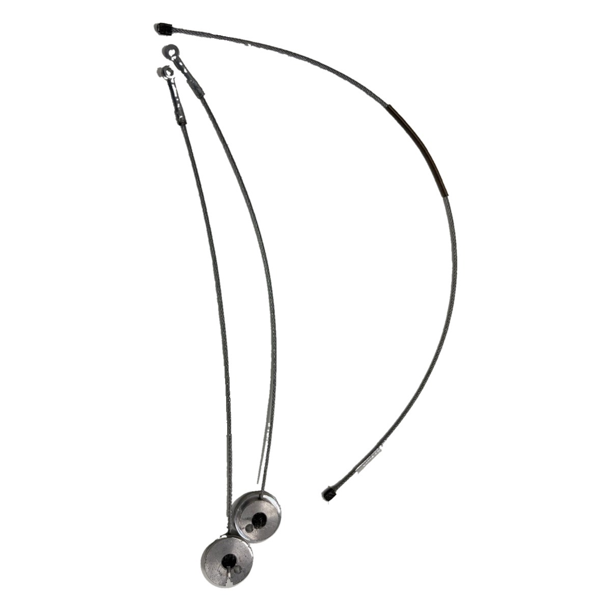 ss01339sehnensatzcamsskorpionpbxdual | Slingshots Switzerland Sehnensatz der Skorpion PBX Dual mit Stahlsehne und zwei Kabeln mit montierten Cams aus Aluminium