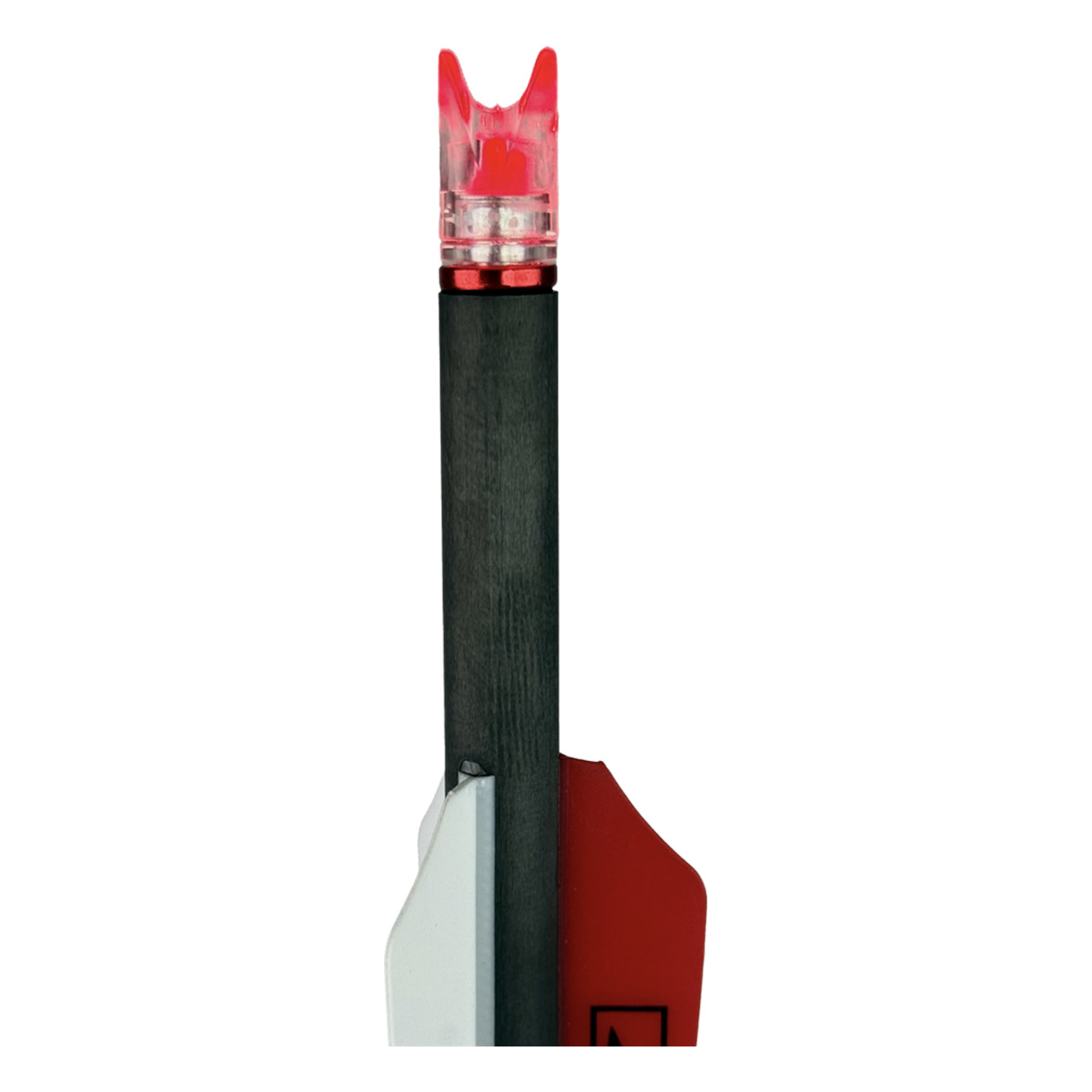 HYPRV Lighted Carbonbolzen 2 | Slingshots Switzerland Leuchtende rote V Track Nocke am Killer Instinct HYPR V Lighted Carbonbolzen