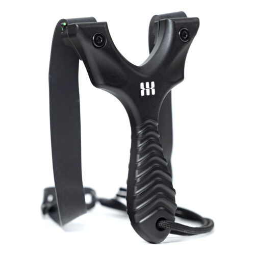 Axiom Pro Sportschleuder von SimpleShot in Schwarz mit Bandset